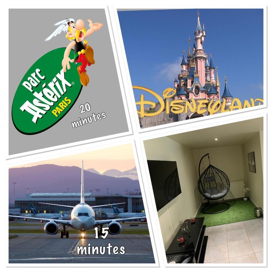Appartement Cosy Proche Roissy Cdg Asterix Disneyland Paris Goussainville  Exteriér fotografie